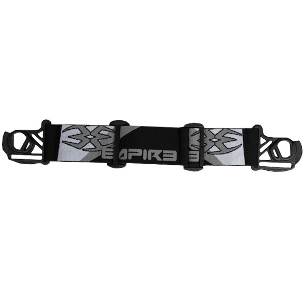 Empire E-Flex Paintball Goggle Strap Black White