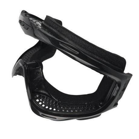JT ProFlex Goggle Frame w Foam Black side view no lens