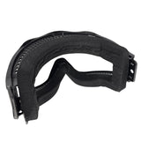 JT ProFlex Goggle Frame w Foam Black back view no lens