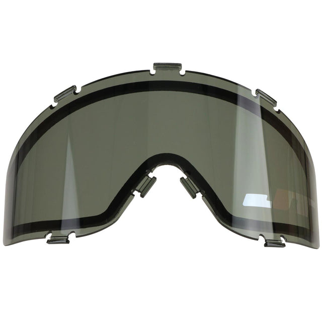 front of JT ProFlex Spectra Lens Thermal Smoke with Silver Mirror Logo