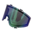 Green and Blue JT ProFlex Spectra Lens Thermal Green Mirror for replacement in paintball goggle