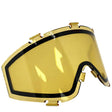 JT ProFlex Spectra Lens Thermal Hi Viz Hunter yellow replacement for paintball goggle on a white background