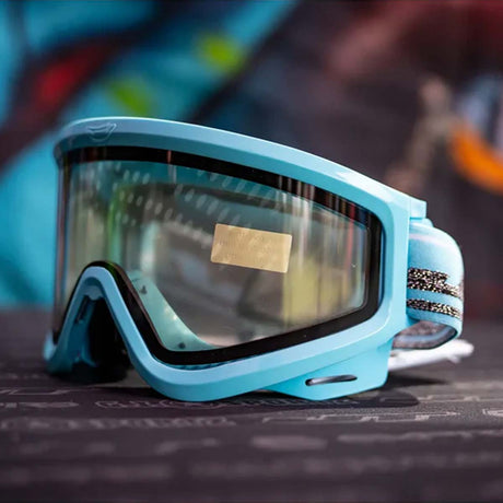 Left side JT QLS Goggle Frame w Lens and Strap Carolina Blue light blue replacement lens for JT paintball goggle
