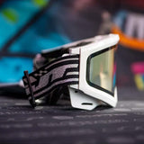 Profile JT QLS Goggle Frame w Lens and Strap White replacement lens JT paintball goggle