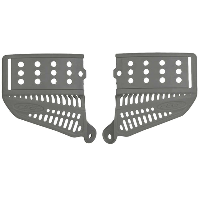 Left and right JT Proflex Soft Ears Grey on a white background