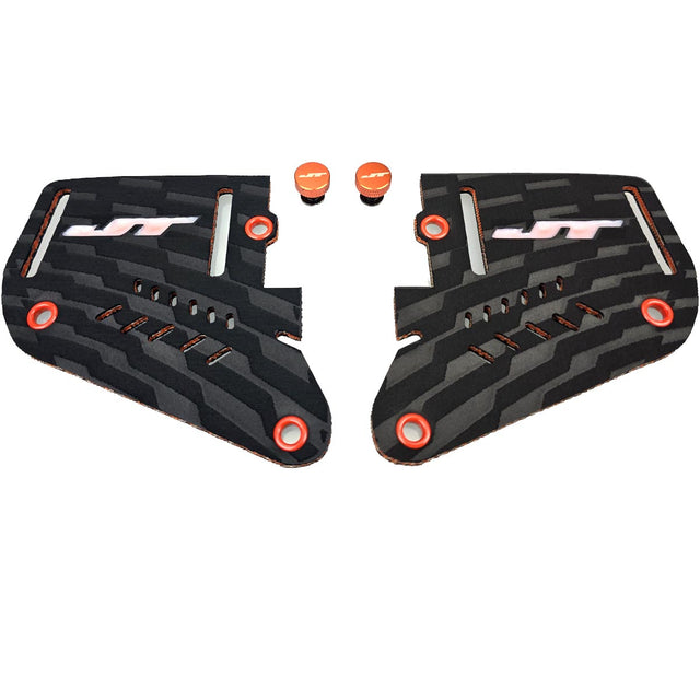 JT Proflex Inline Earset with Thumb Screws orange