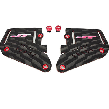 JT Proflex Inline Earset with Thumb Screws red