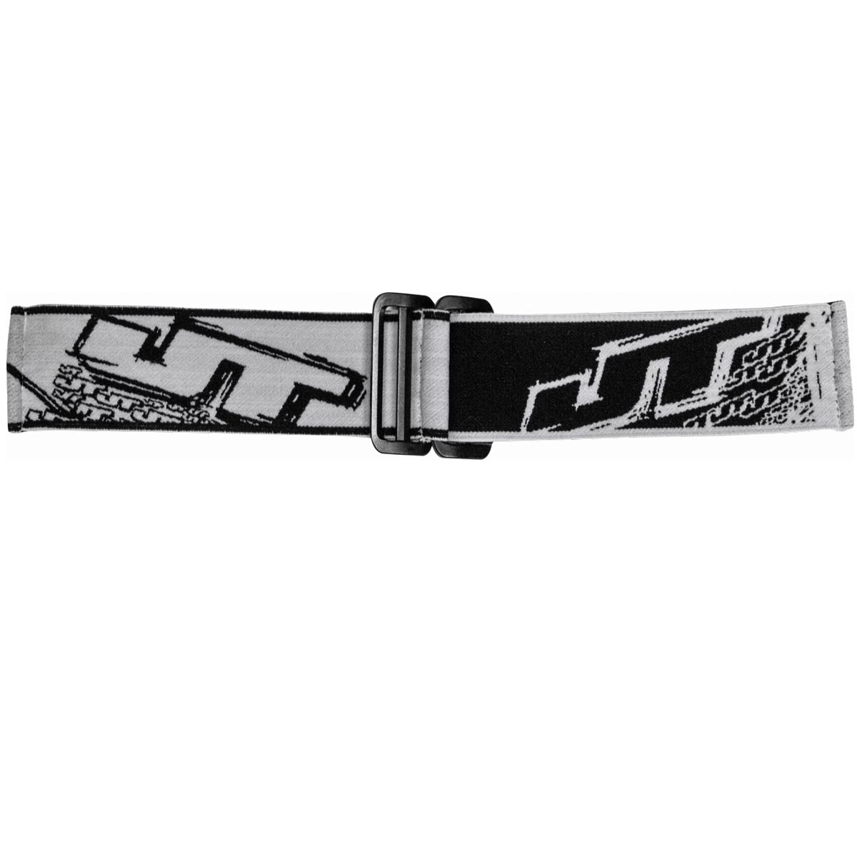 JT Proflex Woven Goggle Strap TAO Black White
