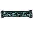 JT ProFlex Goggle Strap Black Teal Ice for paintball