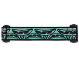 JT ProFlex Goggle Strap Black Teal Ice for paintball