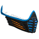 Virtue VIO Facemask Cyan Orange Black