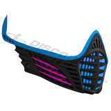 Virtue VIO Facemask Cyan Pink Black