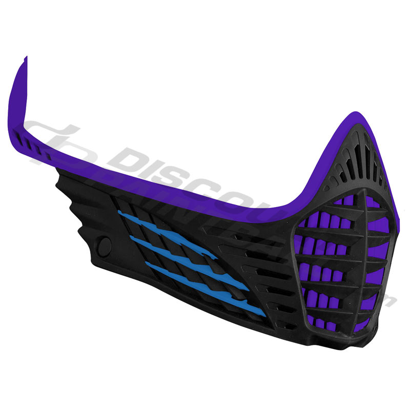 Virtue VIO Facemask Purple Cyan Black