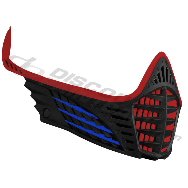 Virtue VIO Facemask Red Blue Black