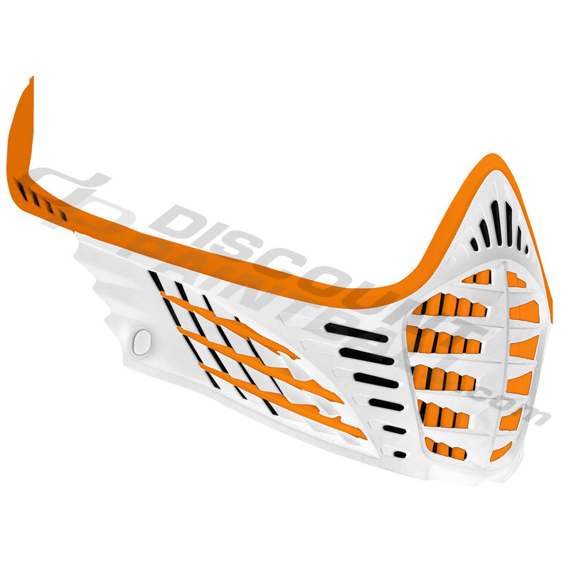 Virtue VIO Facemask Orange Orange White