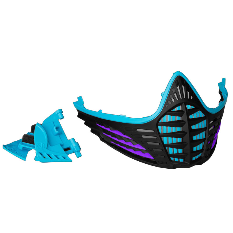 Virtue VIO Facemask Cyan Purple Black