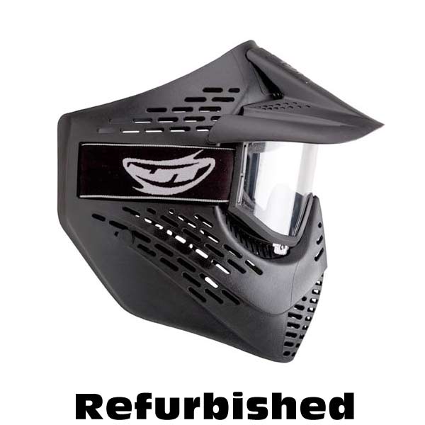 JT Elite Radar Single Paintball Goggles Black Refurbished