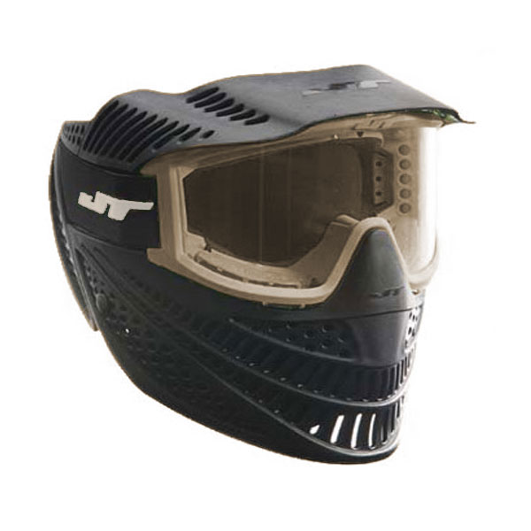 JT Raptor Elite Single Lens Paintball Goggle Black / Tan Refurbished