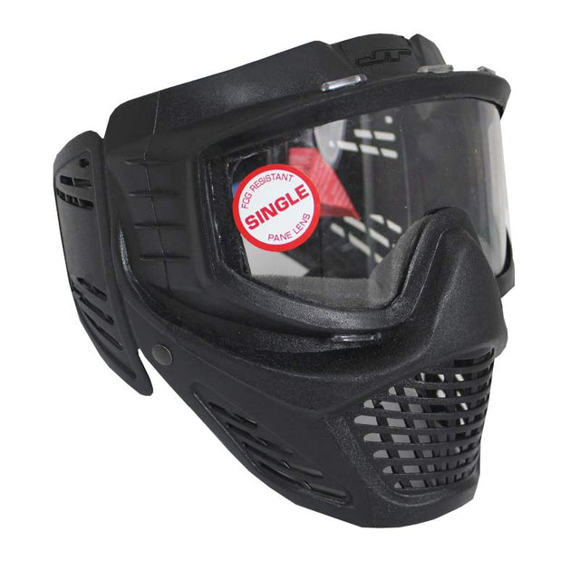 JT Guardian Paintball Mask Black - Bulk Package
