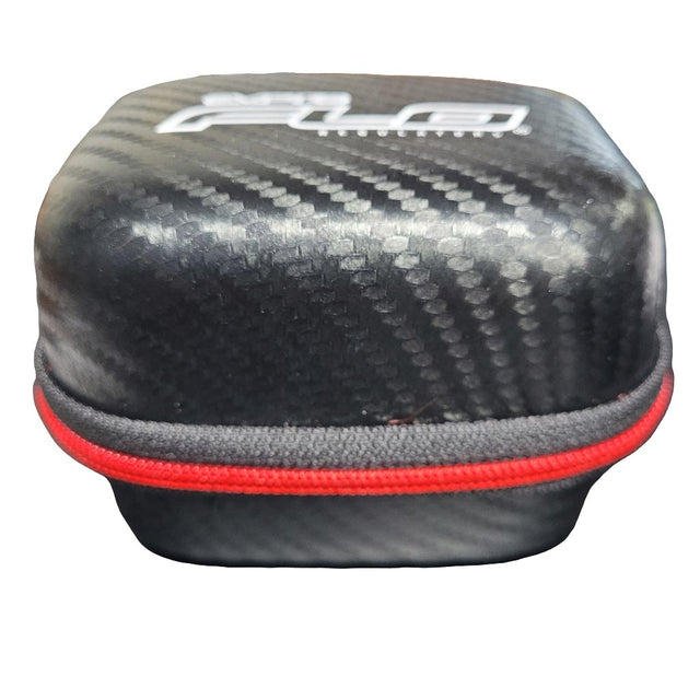 Empire Flo Regulator Zipper Case Black Red from side