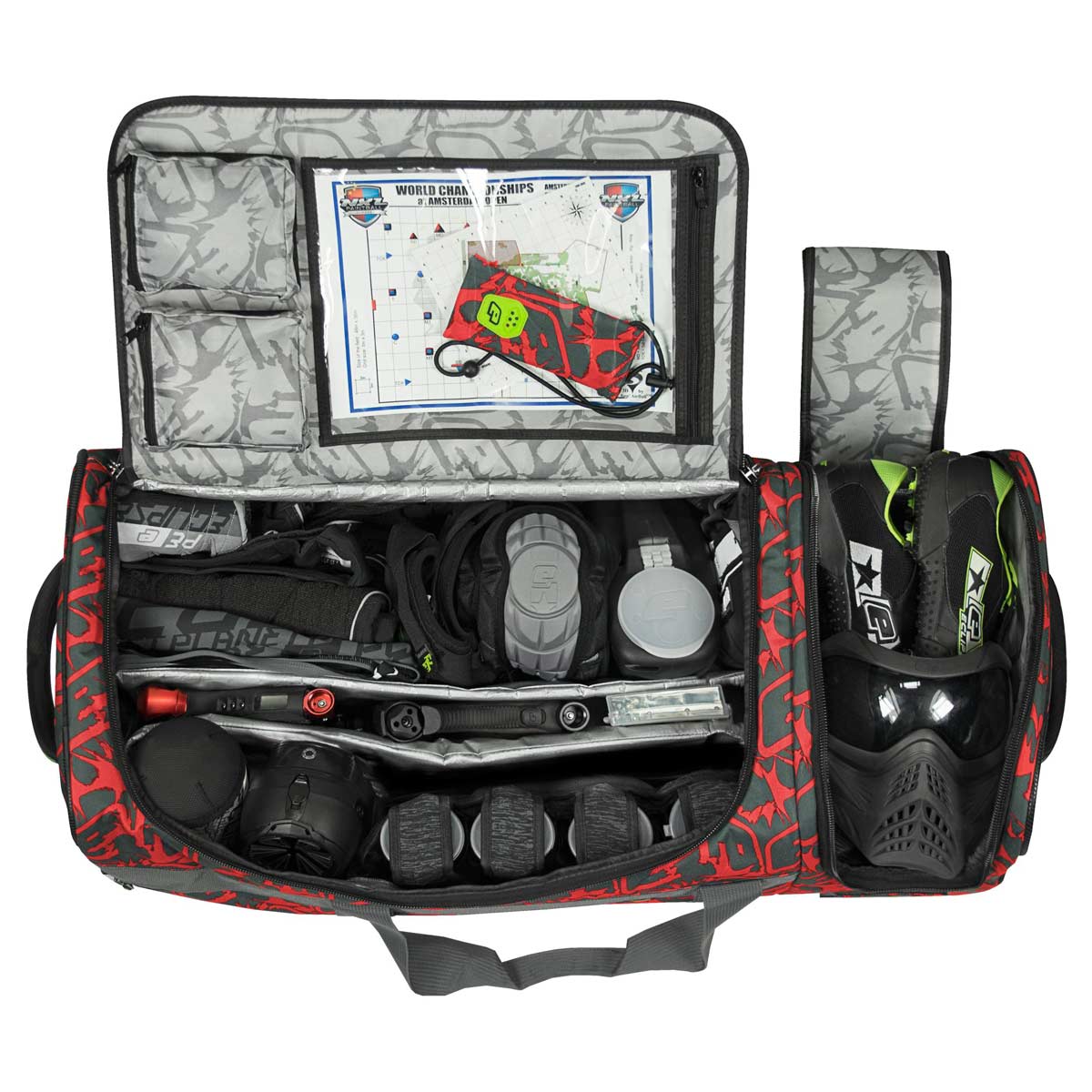 Planet Eclipse Classic GX2 Paintball Gear Bag Fighter Red