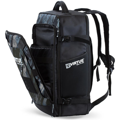 Virtue Gambler Backpack and Gear Bag Graphic Black