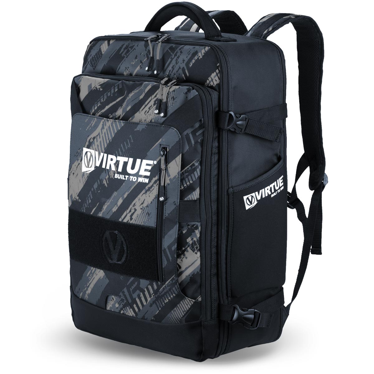 Virtue Gambler Backpack and Gear Bag Graphic Black