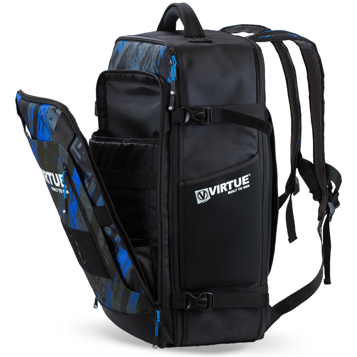Virtue Gambler Backpack and Gear Bag Graphic Cyan