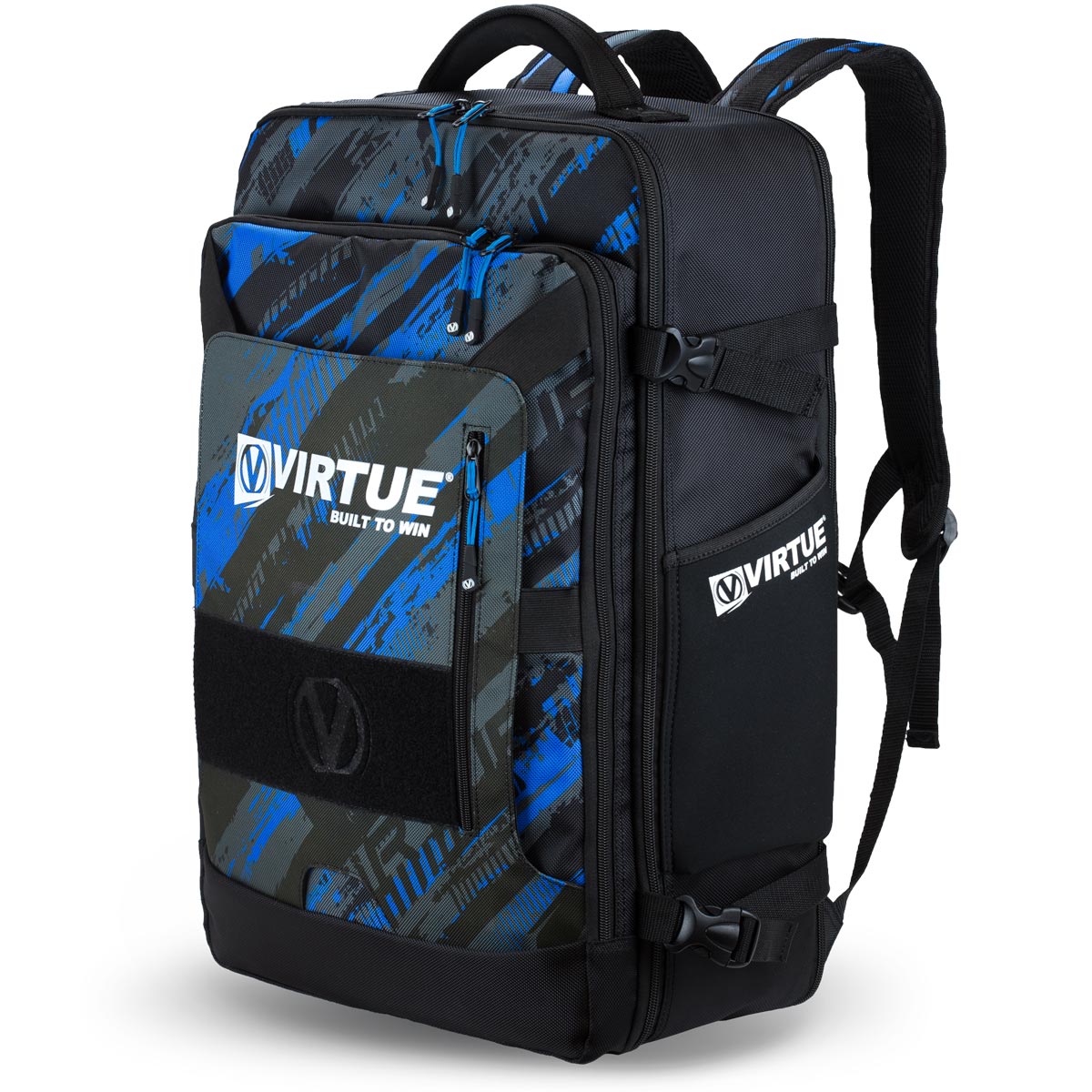Virtue Gambler Backpack and Gear Bag Graphic Cyan