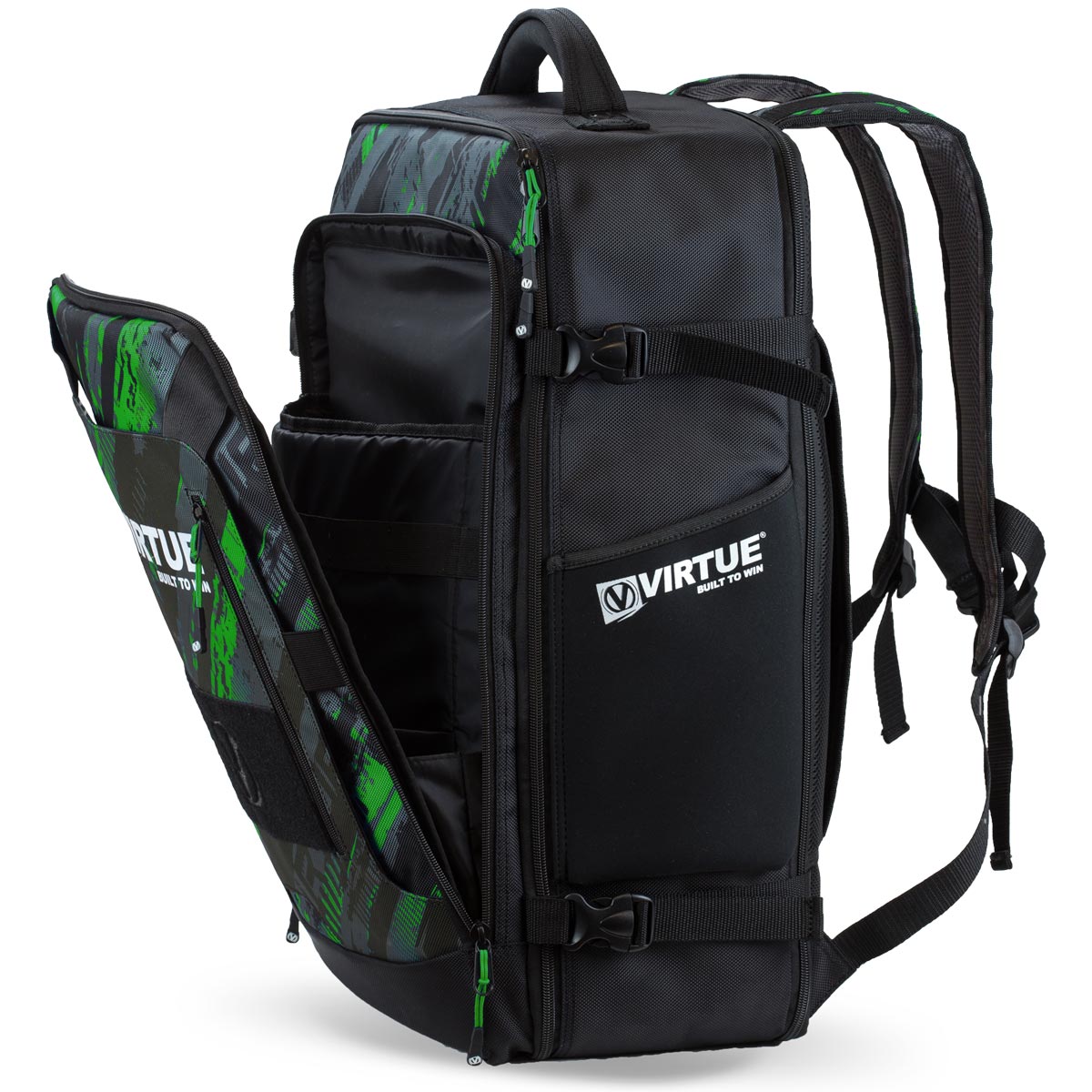 Virtue Gambler Backpack and Gear Bag Graphic Lime