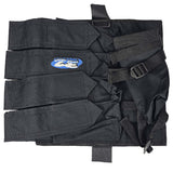32 Degrees Back Pack Harness 4 Left Bottle Pouch Right No Belt