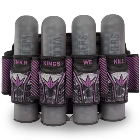 Bunkerkings Fly2 Pack Purple Skull 4+7 with 8 ESC Pods