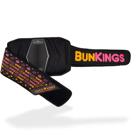Bunkerkings Fly2 Pack Pink Box Bunkings LTD Edition 4+7 with 8 ESC Pods with colorful packaging and donut illustration.