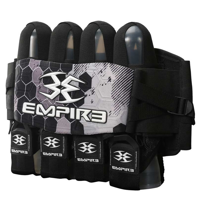 Empire Compressor Pack Paintball Harness 2014 FT 4+7 Black Hex