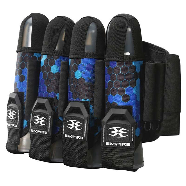 Empire Action Pack Paintball Harness 2014 FT 4+7 Blue Hex