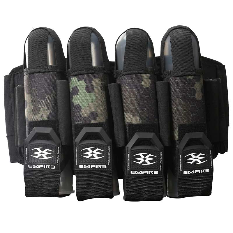 Empire Action Pack Paintball Harness 2014 FT 4+7 Green Hex