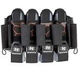 Empire Action Pack F8 Paintball Harness 4+7 Komodo Lava Black/Red