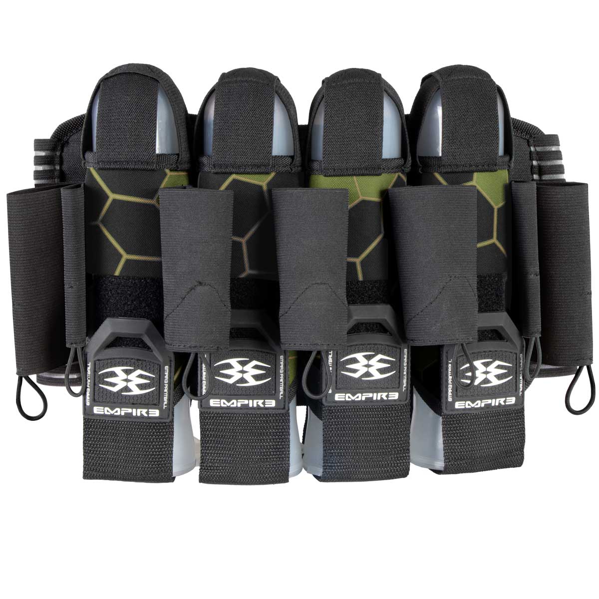 Empire Action Pack F8 Paintball Harness 4+7 Komodo Shamrock Green/Black