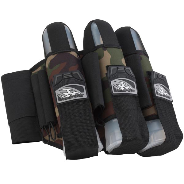 Empire 2012 React Breed Paintball Harness 3+6 - Woodland Camo