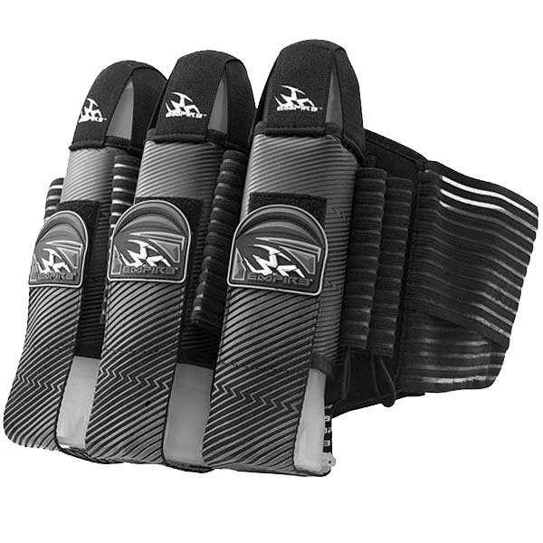 Empire 2012 Liquid Breed Paintball Harness 3+6 - Black & Grey ZZ LTD