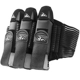 Empire 2012 Liquid Breed Paintball Harness 3+6 - Black & Grey ZZ LTD