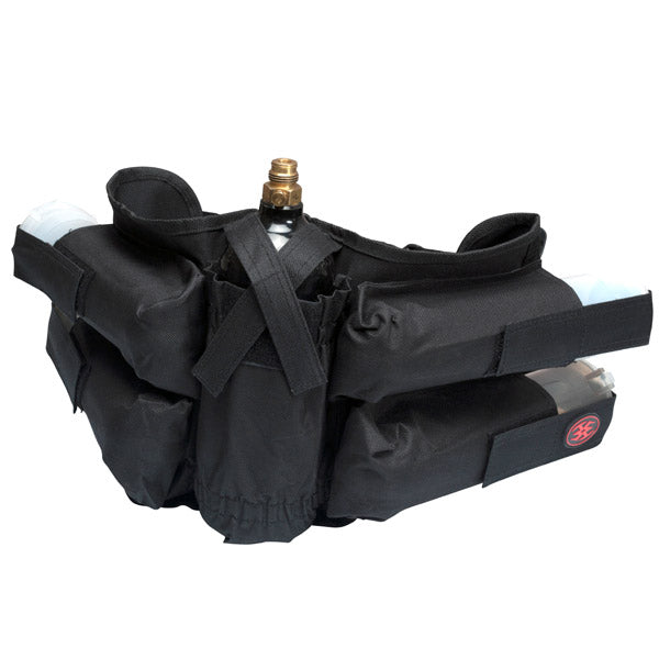 Empire 4+1 Paintball Harness with Clip Belt - Black