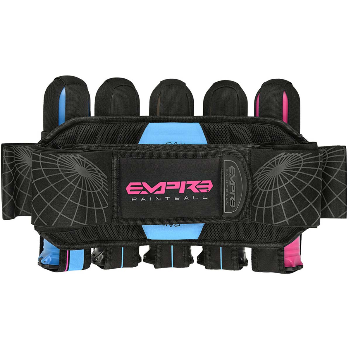 Empire Compressor Harness Pack 5+8 Cotton Candy back side