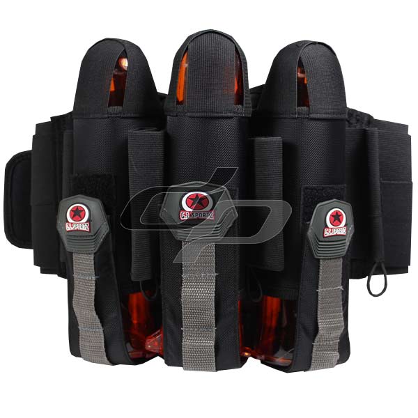 GI Sportz Glide Paintball Harness 3+4 Black