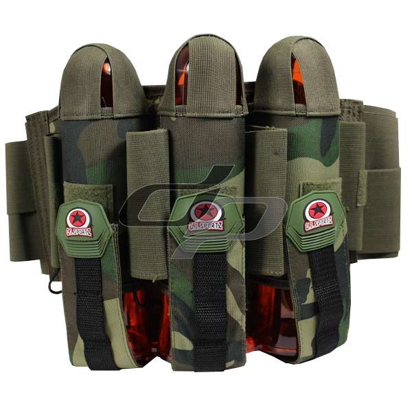 GI Sportz Glide Paintball Harness 3+4 Woodland