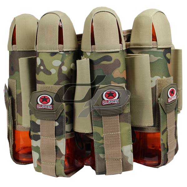 GI Sports Glide Paintball Harness 4+5 Multi-Cam