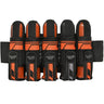JT Paintball Swift Harness Pack 5+8 for paintball orange black