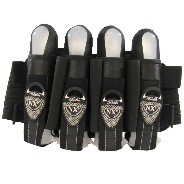 NXE Elevation Pro Edition Paintball Harness 4+3+2 Black