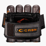 CRBN Paintball SC Harness 4 Pod Black Heather back