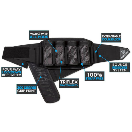 Virtue Strapless Breakout Pack 4+7 Graphic Black